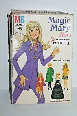 Magic Mary Jane Magnetic Paper Doll 1975 Milton Bradley 4010-3 • $9.50