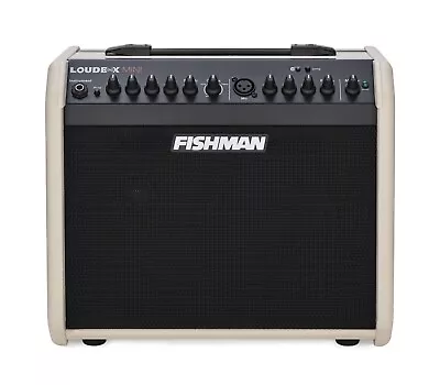 Fishman Limited Edition Loudbox Mini 60W Acoustic Combo Amp Cream New + Cover • £269