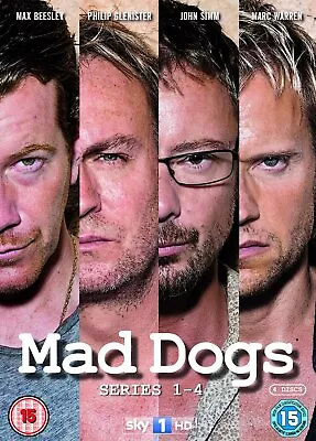 Mad Dogs - Series 1-4 Box Set (DVD) Max Beesley Philip Glenister (UK IMPORT) • $25.63