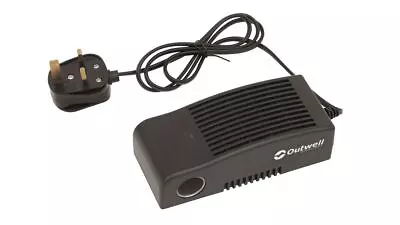 Outwell AC/DC UK Adaptor 12v - 230v Supply For Cooler / Coolbox 590052  • £24.95