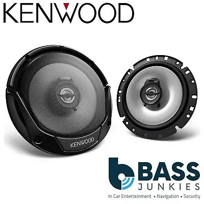 Kenwood KFC-S1766 17cm 6.5  Inch 600 Watts 2 Way Car Van Door Coaxial Speakers • £34.95