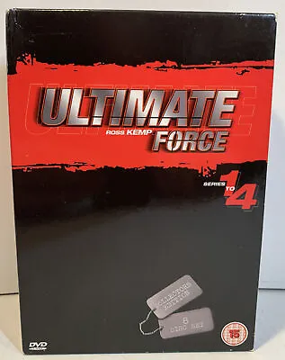 Ultimate Force - Series 1-4  Box Set On 8 X DVD 2006 Ross Kemp ITV Series • £8.99