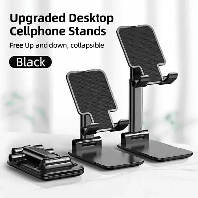 Portable Mobile Phone Stand Desktop Holder Table Desk Mount For IPhone IPad • £6.49