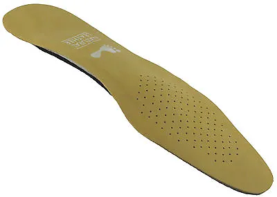 Shoe & Boot Insoles - Moulded Arch And Metatarsal Supports Leather Upper • £5.95