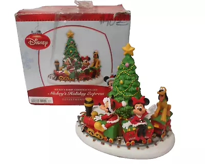 Department 56 Disney Merry Christmas Village Mickey's Holiday Express Figure • $29.99