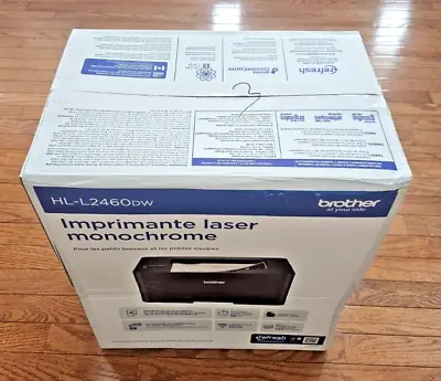 NEW Brother HL-L2460DW Wireless Duplex Monochrome Laser Printer • $149