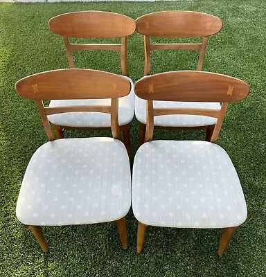 Vintage Lane Acclaim By Andre Bus ~ 4 Dining Chairs ~ MCM Late 1950’s Retro • $999.95