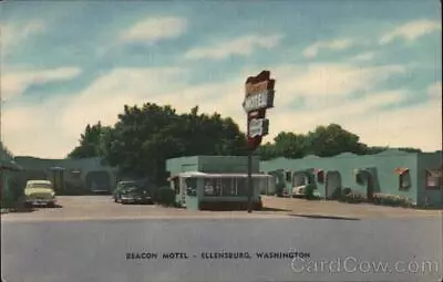 EllensburgWA Beacon Motel Kittitas County Washington Photo Center E.B. Thomas • $9.99