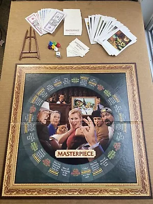 Masterpiece The Classic Art Auction Game Parker Brothers 1996 Complete Read • £37.61