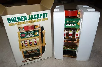 Vintage Waco Golden Jackpot Mini Slot Machine Japan • $45