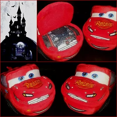 Disney Cars Lightning McQueen Toddler Slippers Size S (5-6) RARE! -READ-  • $78