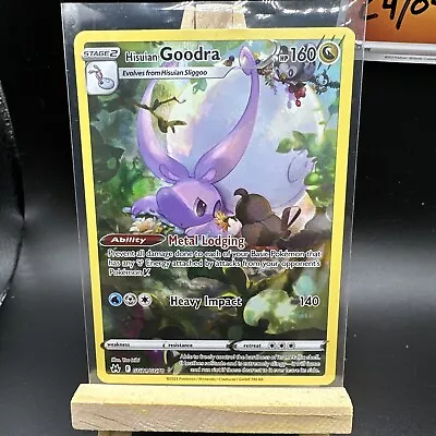 Pokémon TCG Hisuian Goodra Crown Zenith: Galarian Gallery GG21/GG70 Holo Holo... • £2.25