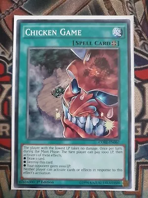 Chicken Game CORE-EN067 Common Mixed Editions Near Mint Yugioh • £6.89