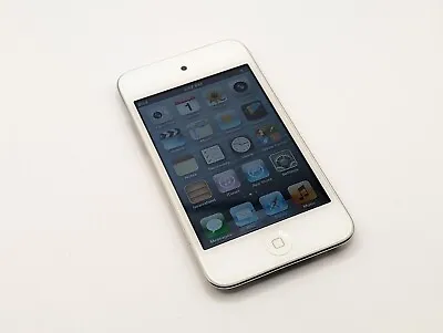 Genuine Apple IPod Touch 4th Generation A1367 White WiFi 8GB 3.5  BAD BATTERY  • $8.49