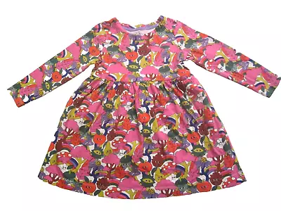 Mini Boden Long Sleeve Fun Dress With Pockets Girls Size 4-5y • $15