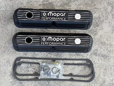 🔥Genuine Mopar Performance Small Block 318 340 360 Valve Covers P4529026 🔥 • $500