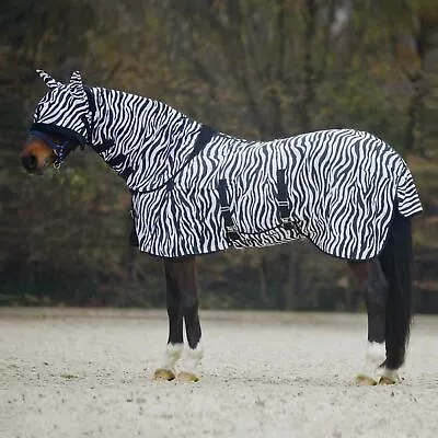 Fly Rug - Pony Horse Sheet Tail Belly Cover Full Neck Blanket FREE Fly Mask • £30