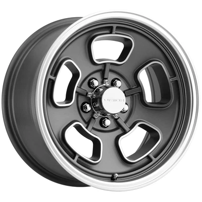 $192 • Buy Vision 148 Shift 17x8 5x4.75  +0mm Gunmetal Wheel Rim 17  Inch