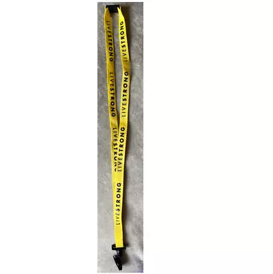 Livestrong Yellow Lanyard Clip • $4.99