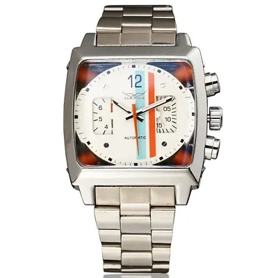 Watch Mens Wind Up Le Mans Retro Race Rally Car Gift  Present • £55