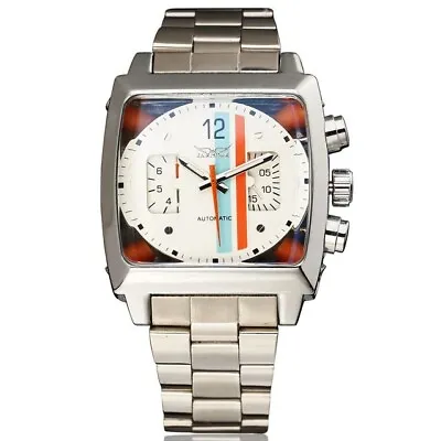 Watch Mens Wind Up Motorsport Retro Race Rally  Christmas Gift With Tag Present • £48