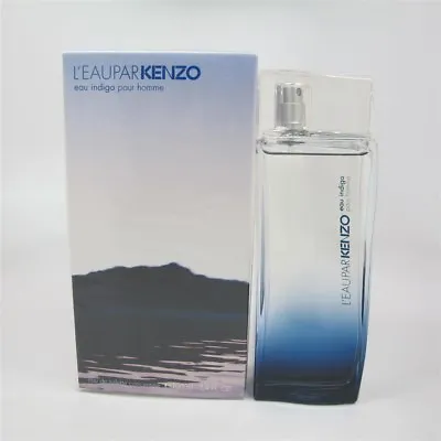 L'eau Par Eau Indigo Pour Homme By Kenzo 3.4 Oz Eau De Toilette Concentree Spray • $85.99