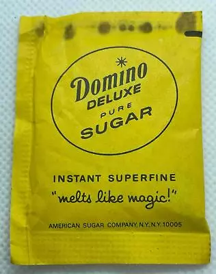 Domino's Sugar Vintage Yellow Packet Sweepy Says Keep Maryland Beautiful • $19.95