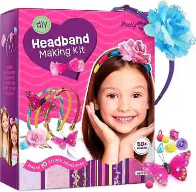 Headband Making Kit For Girls - Make Your Own Fashion Headbands For Kids - DIY H • $14.99