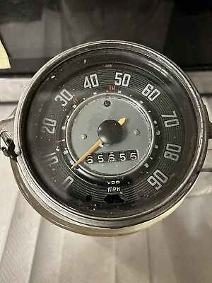 Vintage 1960’s -1970’s Volkswagen VW  VDO 0-90 MPH Speedometer YOM • $75