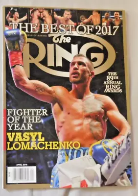 $20 • Buy Vasyl Lomachenko April 2018 RING Magazine - EX+