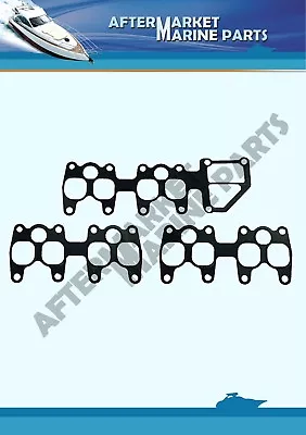 Exhaust Manifold Gasket Kit For Volvo Penta D6 RO 3583336 3582725 X2 • $74.90