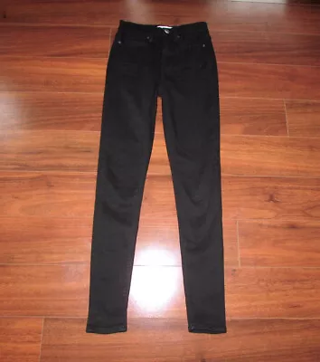 MUDD ~ Size 0 ~ Black HIGH RISE Skinny Stretch 5 Pocket Legging Jeans A77 • $9.99