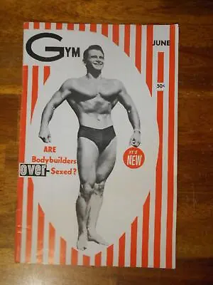 GYM Bodybuilding Muscle Beefcake Magazine VINCE GIRONDA 6-59 • $35