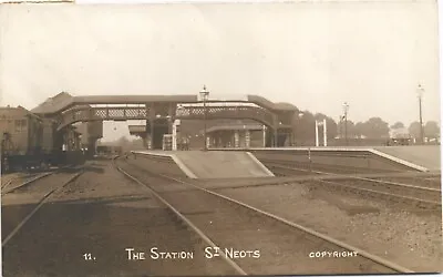 £45 • Buy St Neots. The Railway Station # 11 By Lilywhite.