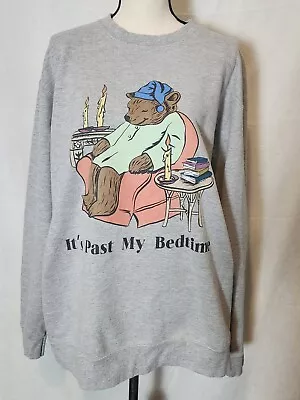 It's Past My Bedtime Sweatshirt Funny Meme Quote  Unisex Sweatshirt • $20
