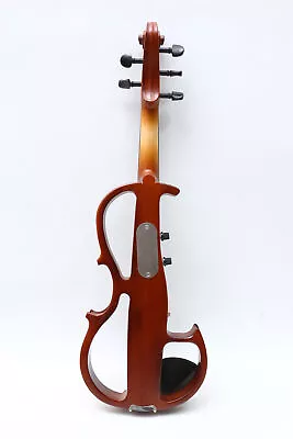 New 100% Hand Made Electric Violin Solid Wood Red Color Violin Case Bow • $125.90
