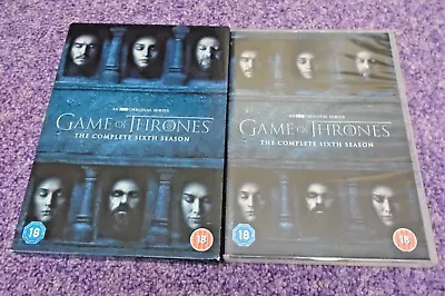 Game Of Thrones: Season 6 - 5-Disc DVD Box Set - Region 2 - VGC • £11.99