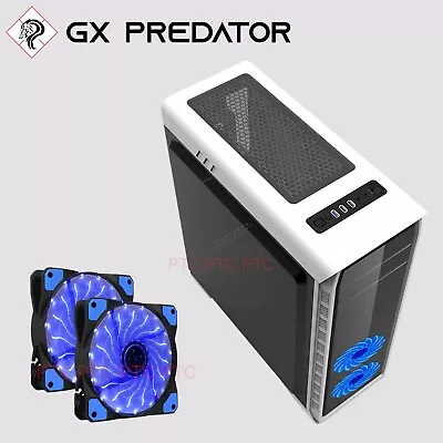 $102.60 • Buy White Coat Gaming Case Elysium  ATX MATX ITX Computer Desktop PC 650w 750w 850w