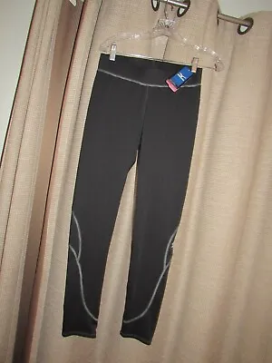 NWT New MIZUNO Womens Sz Large Volleyball Pants Black Drylite Fabric 28  Inseam • $9.99