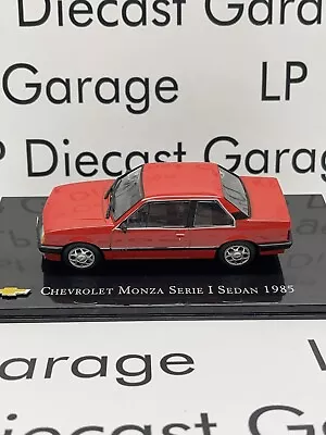 DIECAST MODEL 1985 Chevrolet Monza 2 Door Red Car 1:43 Scale Diecast NEW • $19.99