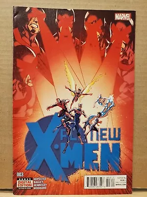 All New X-Men 3 Cyclops Storm 2016 Marvel Mark Bagley Art Dennis Hopeless Story • $1.99