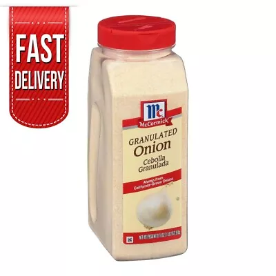 McCormick Granulated Onion 18 Oz - Fast Free Shipping • $11.95