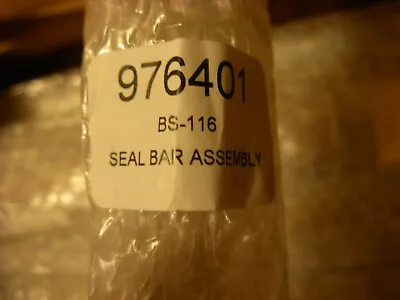 Vacmaster Seal Bar Assembly 976401 - Free Shipping + Geniune OEM • $15