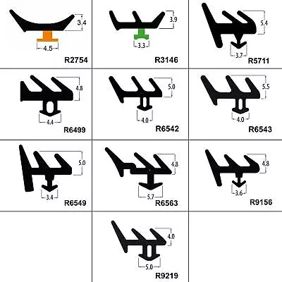 UPVC Window & Door E Gasket Seal Double Glazing Replacement Rubber Draught Seal • £1.82