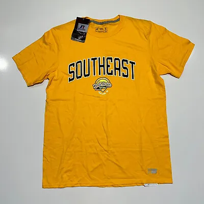 Russel Athletic - T-Shirt - Mens M- Yellow - Southeast Portland Softball - NWT • $6.68