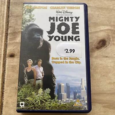 Mighty Joe Young VHS Tape Walt Disney Video Movie; Bill Paxton Charlize Theron • £2.99