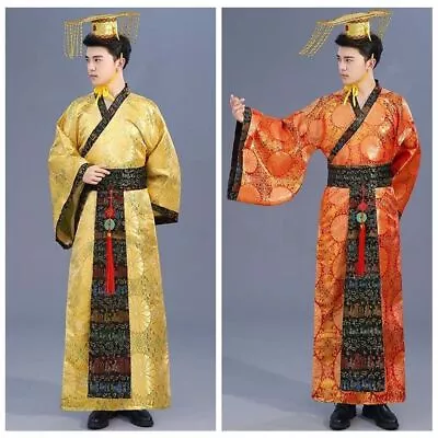 Outfit Ancient Chinese Men Hanfu Men Ancient Costume  Party • £28.72