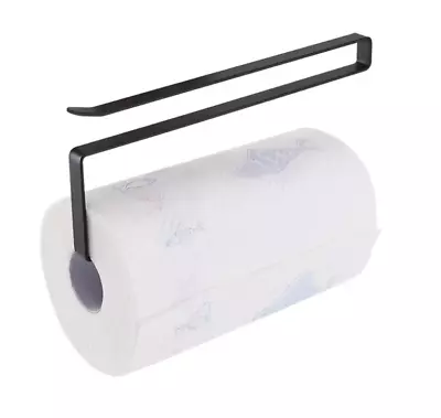 Under Cabinet Toilet Paper Towel Roll Holder Hanger Storage Rack Kitchen Shelf • $13.80