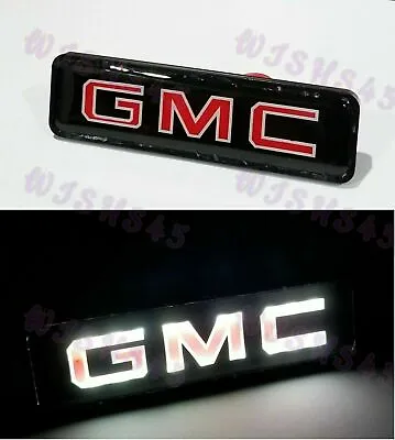 $11.48 • Buy New For GMC LED Logo Light Badge Illuminated Car Decal Sticker For Front Grille