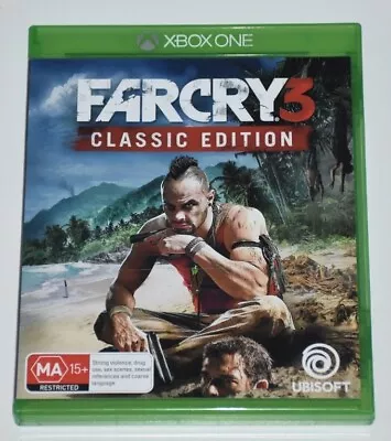 XBOX ONE FARCRY FAR CRY 3 CLASSIC EDITION Great Condition FAST POSTAGE • $39.99